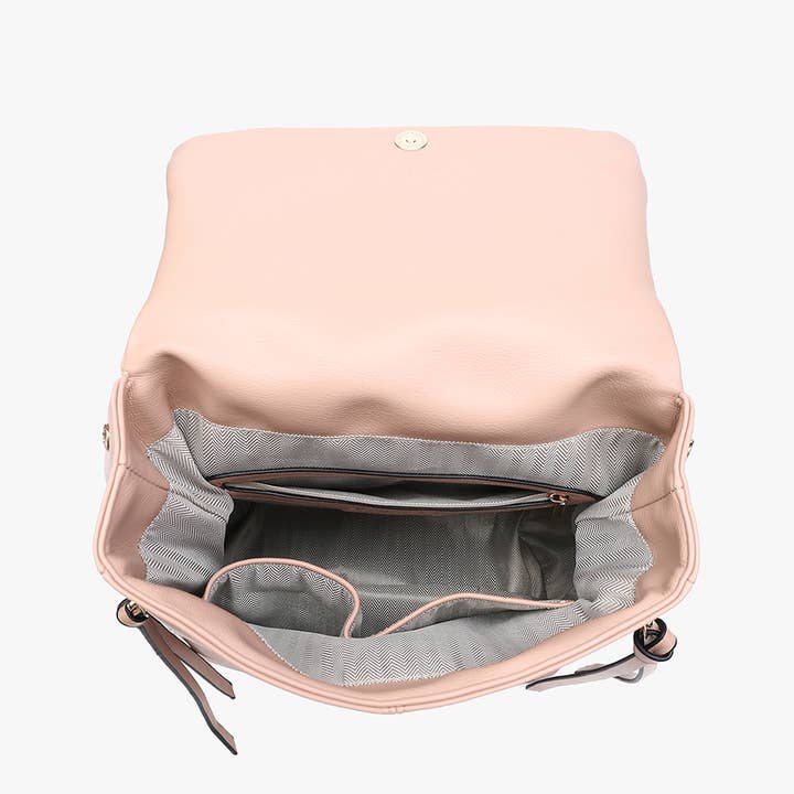 Jen & Co. - Venta al por mayor Mochila - Mujer - Mochila con bolsillo plegable Adley BP2468
