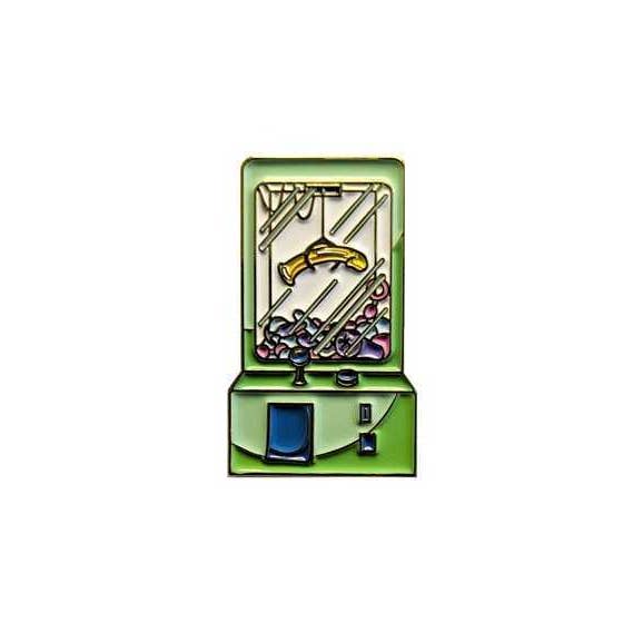 Microcosm Publishing & Distribution - Wholesale Lapel Pin/Button - Sex Toy Machine Enamel Pin