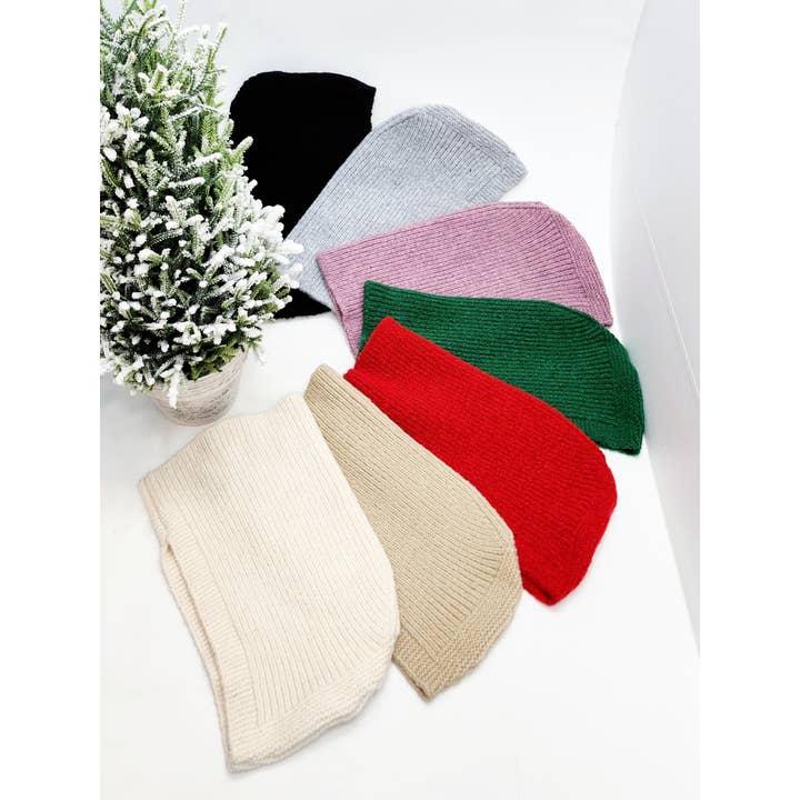 Comfortarians - Vente Cagoule – femme - Cagoule d'hiver à capuche en alpaga en tricot