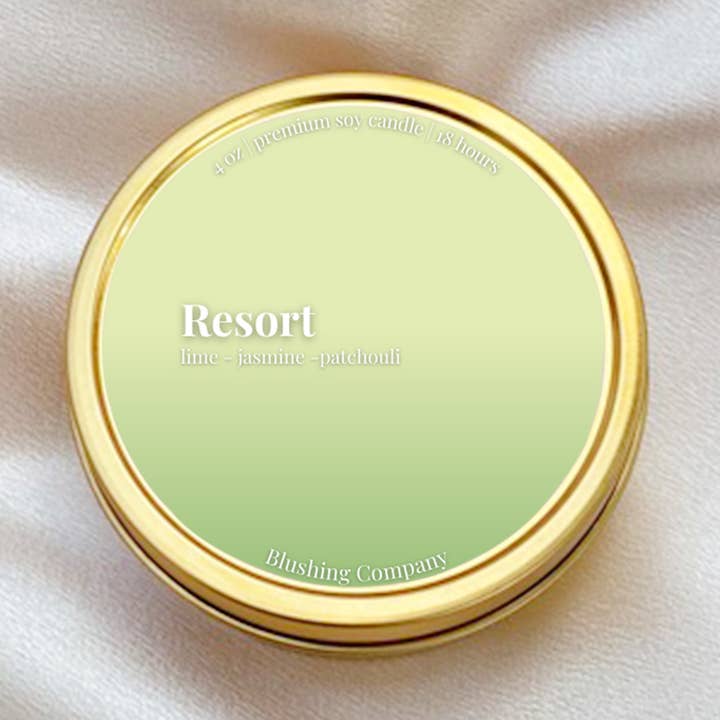 Tin Resort Travel per la vendita all'ingrosso da parte di Blushing Company