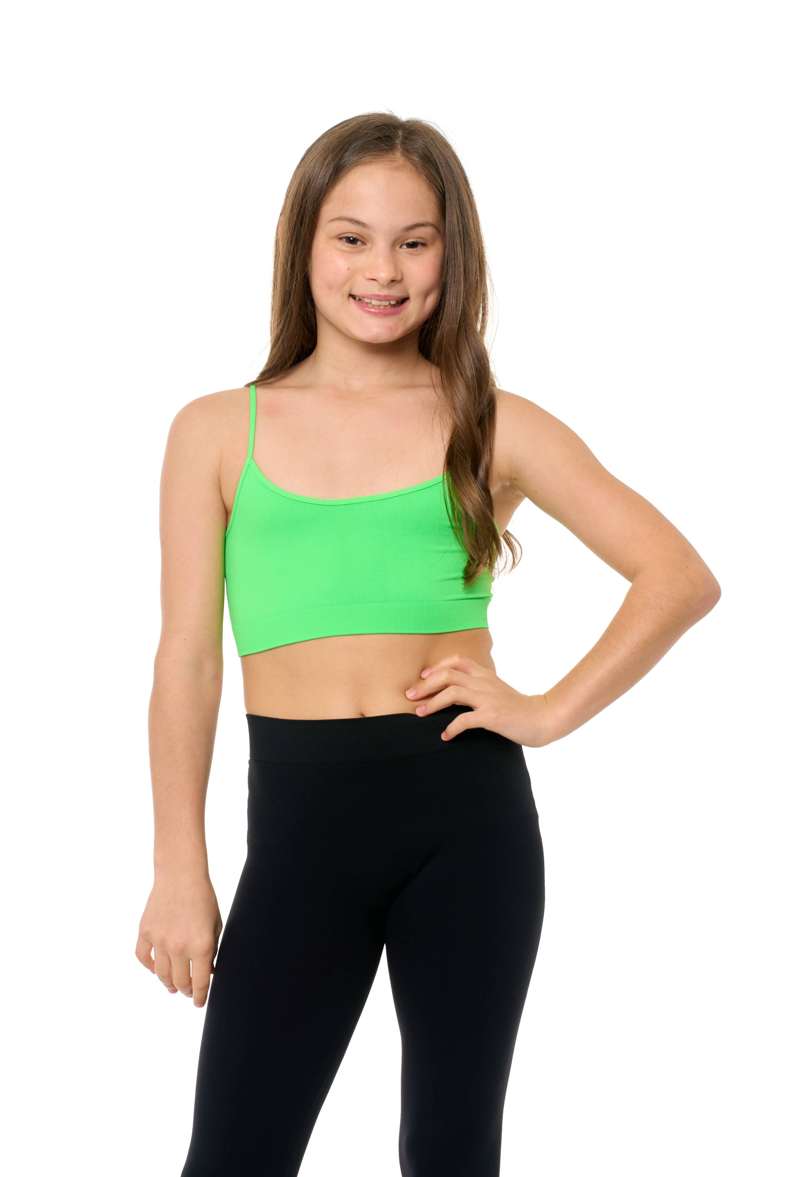 Malibu Sugar - Vente Débardeur – enfant - Bandeau Cami Sans Couture Filles Taille Unique - Tant de Couleurs !19