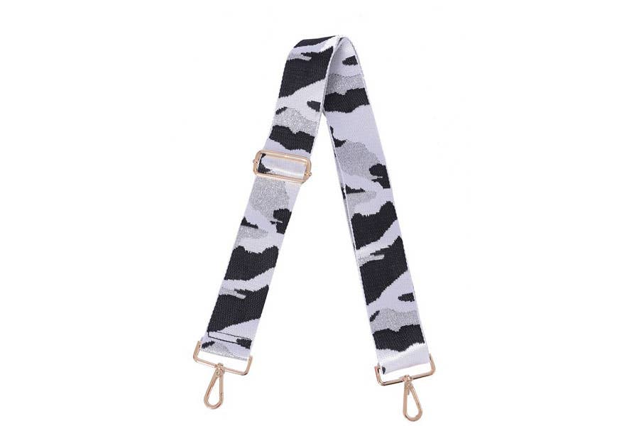 Nima Accessories Inc - Wholesale Bag Strap - Women's - Camouflage Printed Guitar Style Handbag Strap5