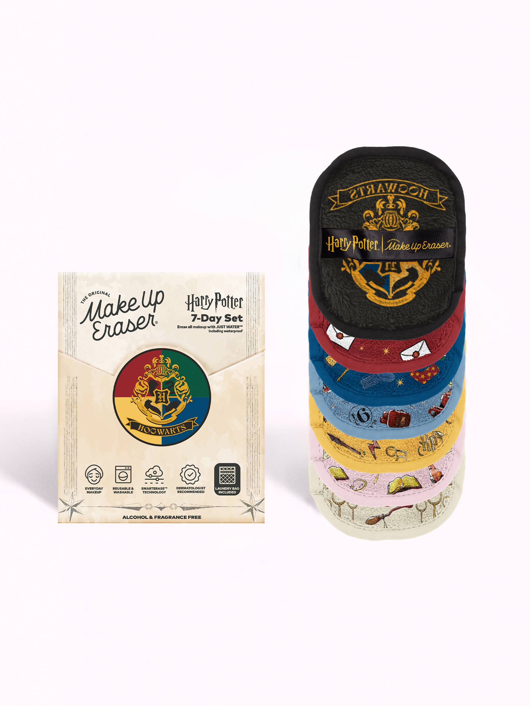 The Original MakeUp Eraser - Wholesale Make-up remover - Harry Potter™ 7-Day MakeUp Eraser | Hogwarts™ Gift Set1