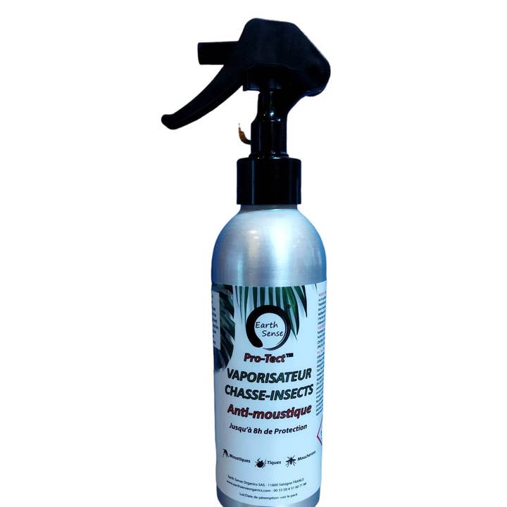 Pro-Tect - Spray Insetto-Repellente Anti Zanzare - VEGANO - 200ml per la vendita all'ingrosso da parte di Earth Sense Organics SAS