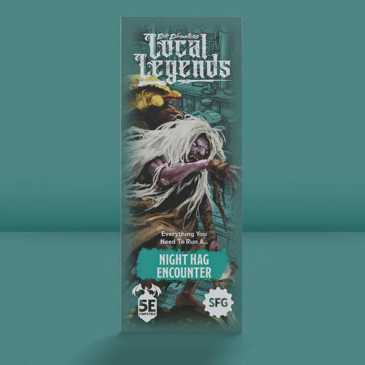 QMDirect - Wholesale Board Game - Epic Encounters - Local Legends (Night Hag)3