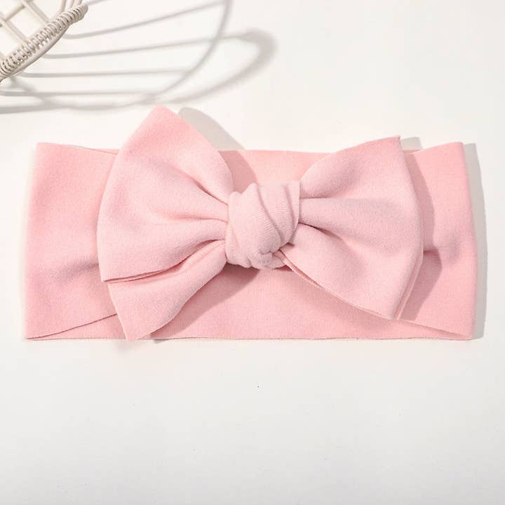 MyKids-USA® - Wholesale Fashion Headband - Baby - Elastic Baby Hairband with Solid Color Bow4