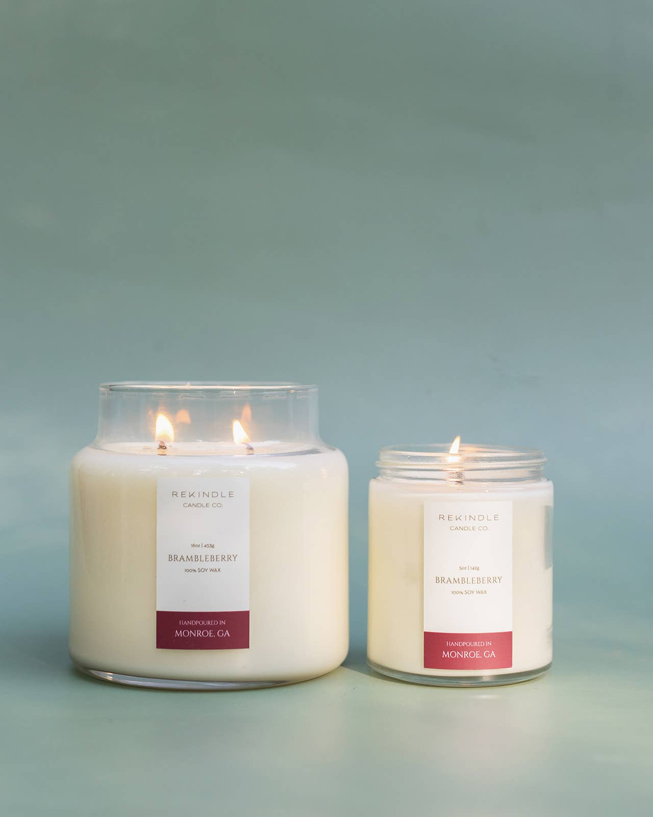 Rekindle Candle Co - Wholesale Jar/Filled Candle - Brambleberry Cotton Wick Soy Candle3