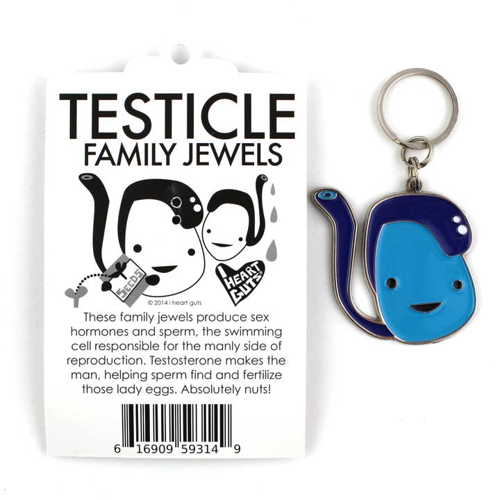 I Heart Guts | Organ Plushies Wholesale - Wholesale Keychain - Unisex - Testicle Keychain - Having a Ball5