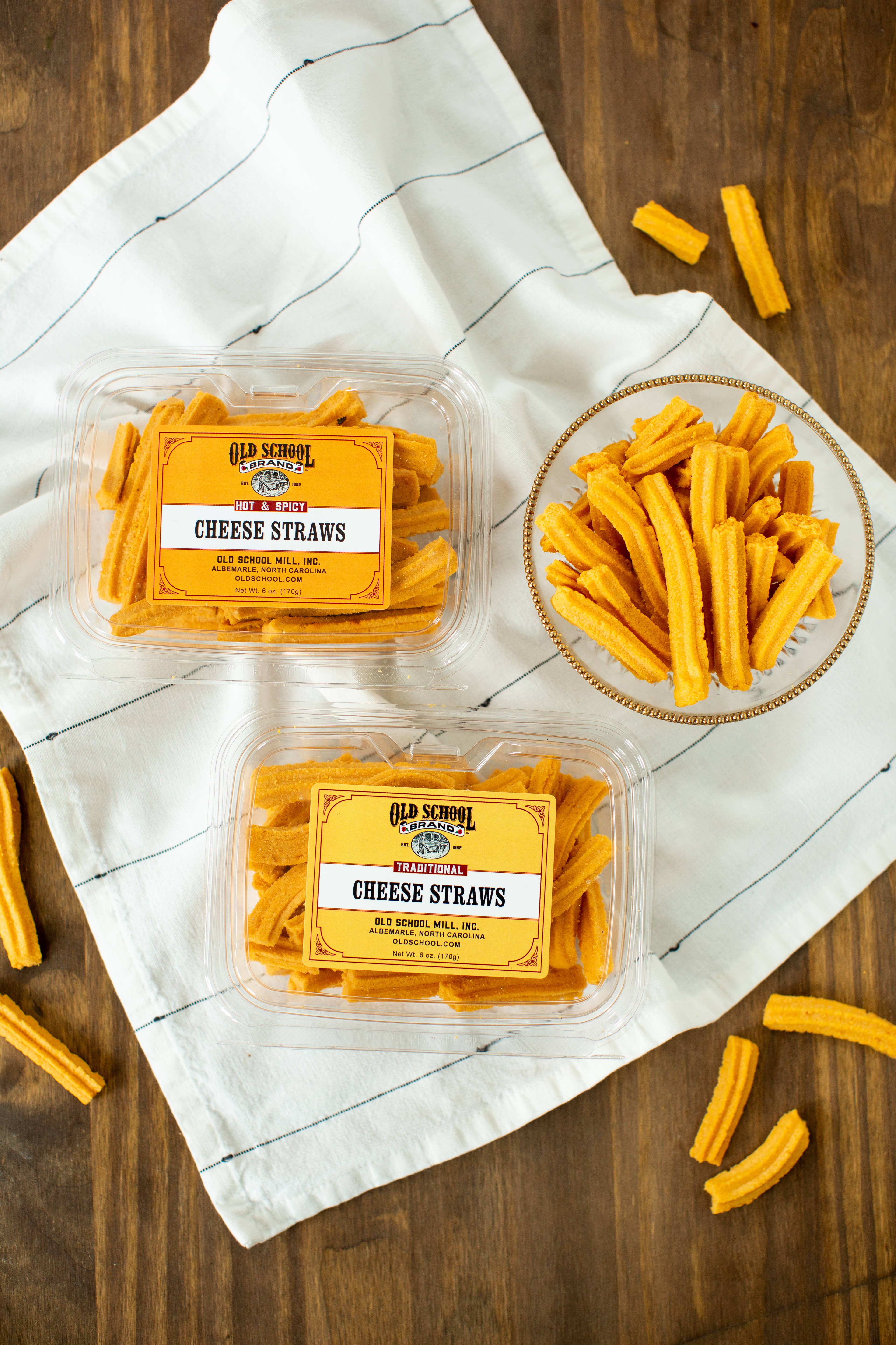 Old School Brand™ - Vente Encas soufflé - Pailles au fromage traditionnelles2