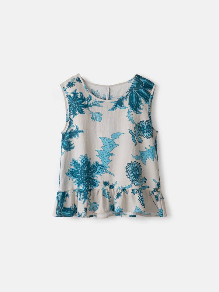 Lanidor - Wholesale Blouse - Women's - Top With Ruffles (420901-188)