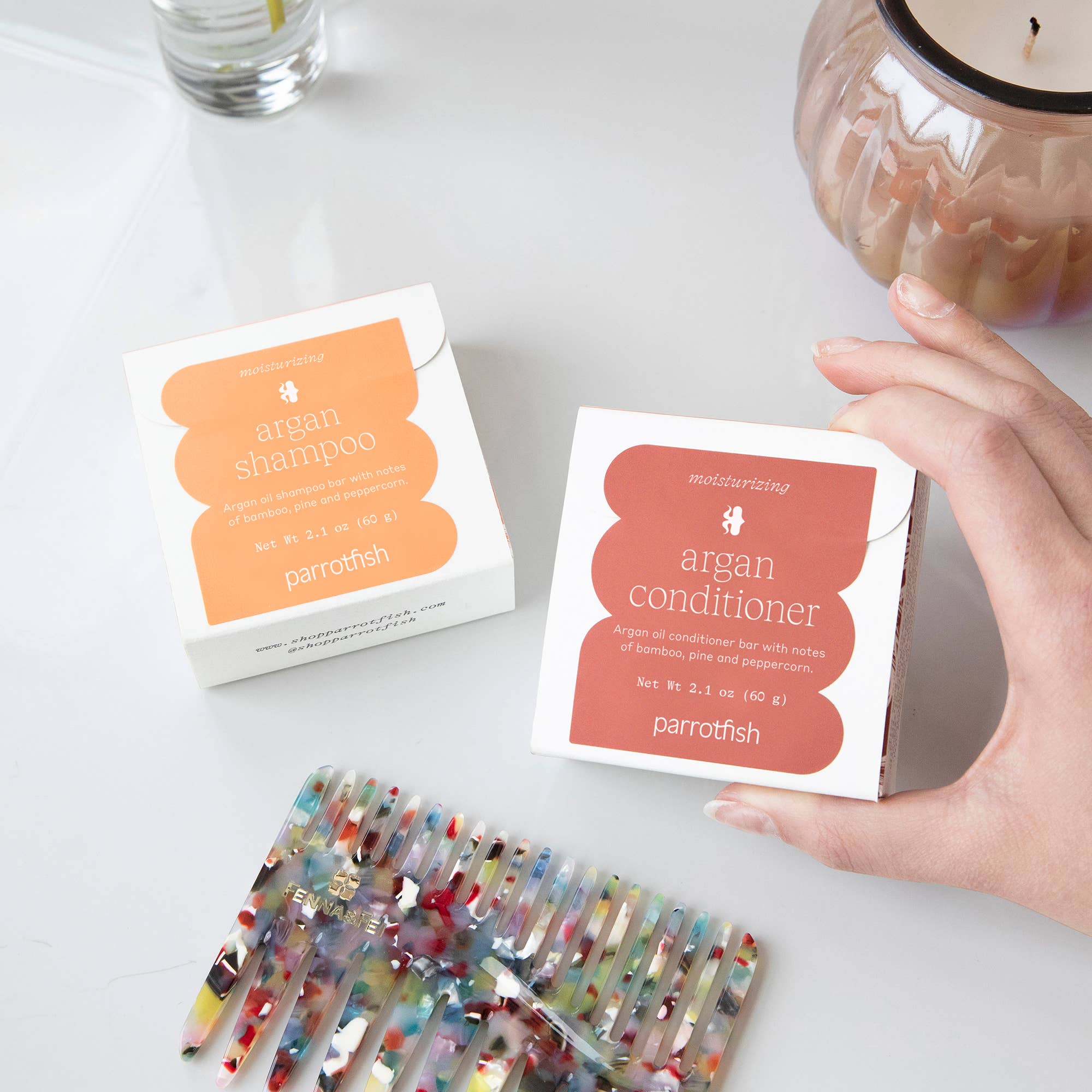 Parrotfish - Wholesale Shampoo Puck/Solid Shampoo - argan shampoo bar4