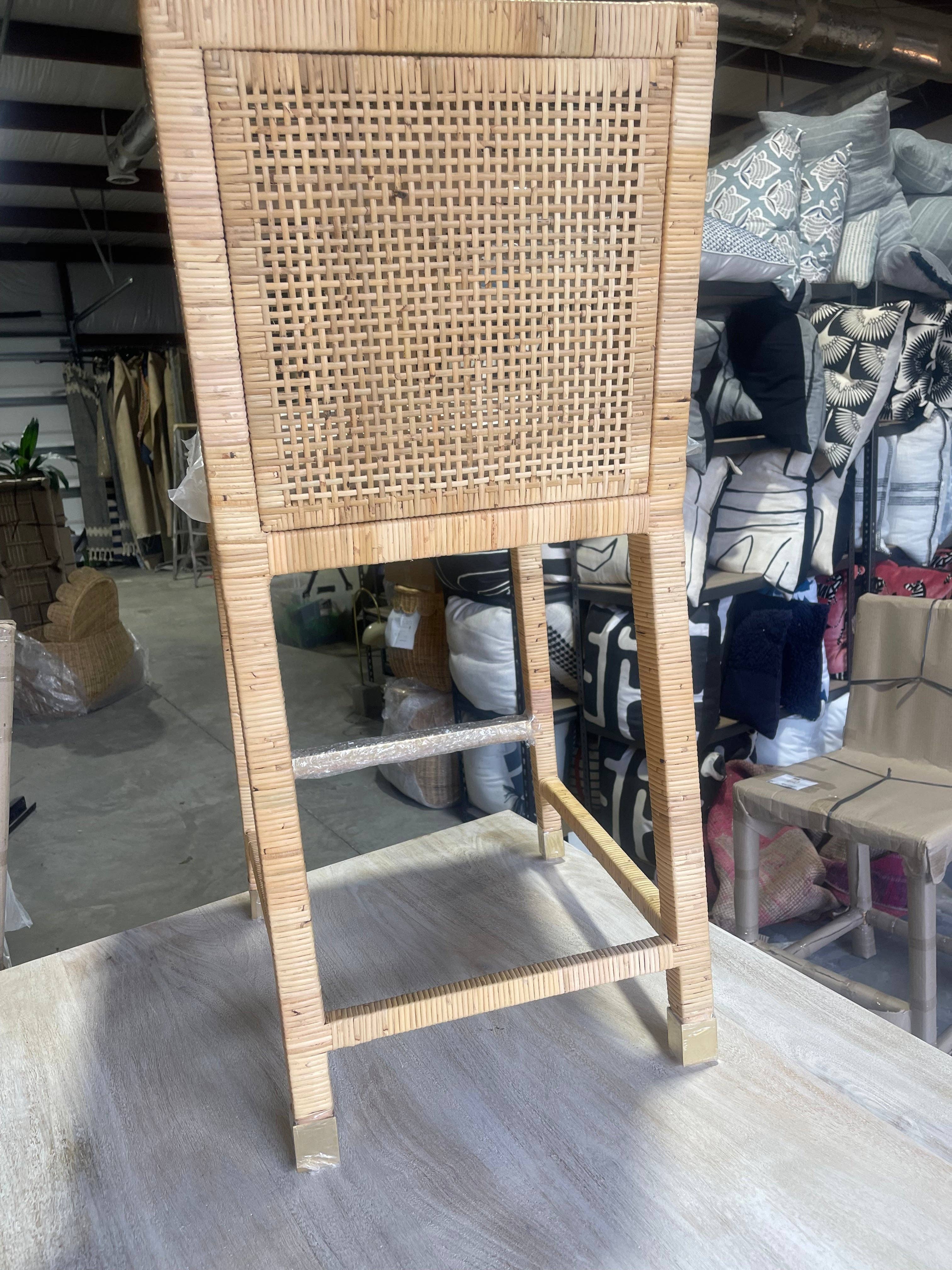 Auden & Avery - Wholesale Stool - Hayes Counter Stool w/Brass End Caps4