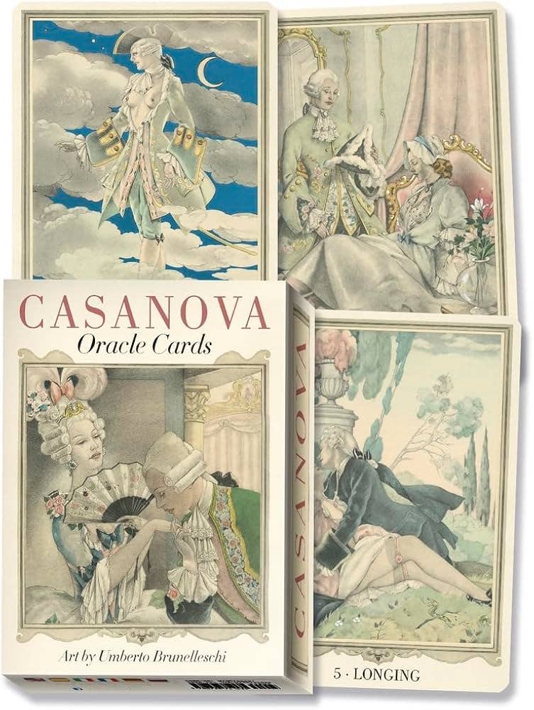 Cardshouse - Wholesale Tarot Cards - Casanova Oracle cards Lo Scarabeo9