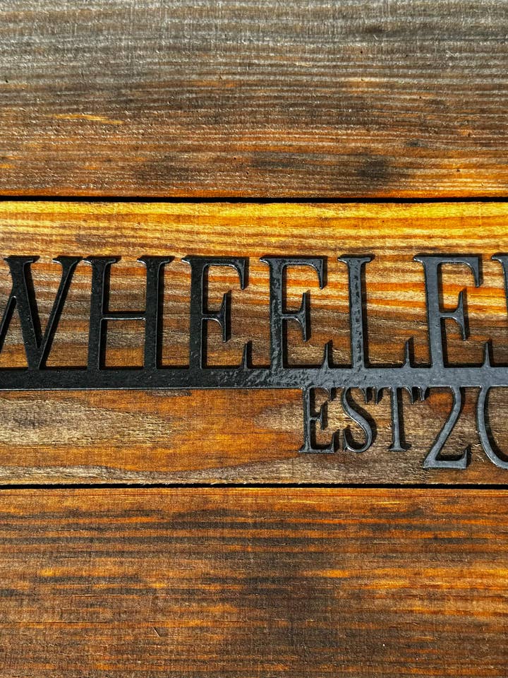 The "your name" & date for wholesale by Alston Design Co