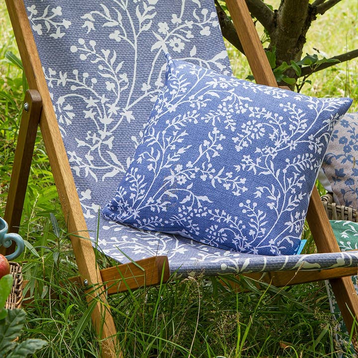 Cuscino da esterno Blue Lavender per la vendita all'ingrosso da parte di Perkins & Morley