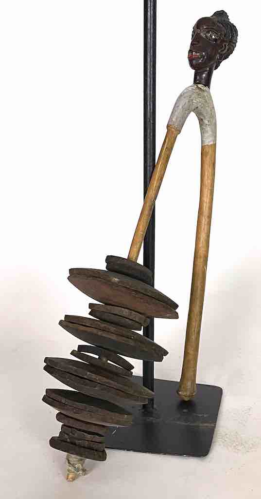 The Niger Bend - Wholesale Musical Instrument - Vintage Traditional Wasamba Gourd Disk Rattle Musical Instrument6