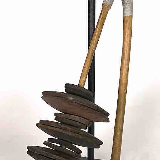 The Niger Bend - Wholesale Musical Instrument - Vintage Traditional Wasamba Gourd Disk Rattle Musical Instrument6