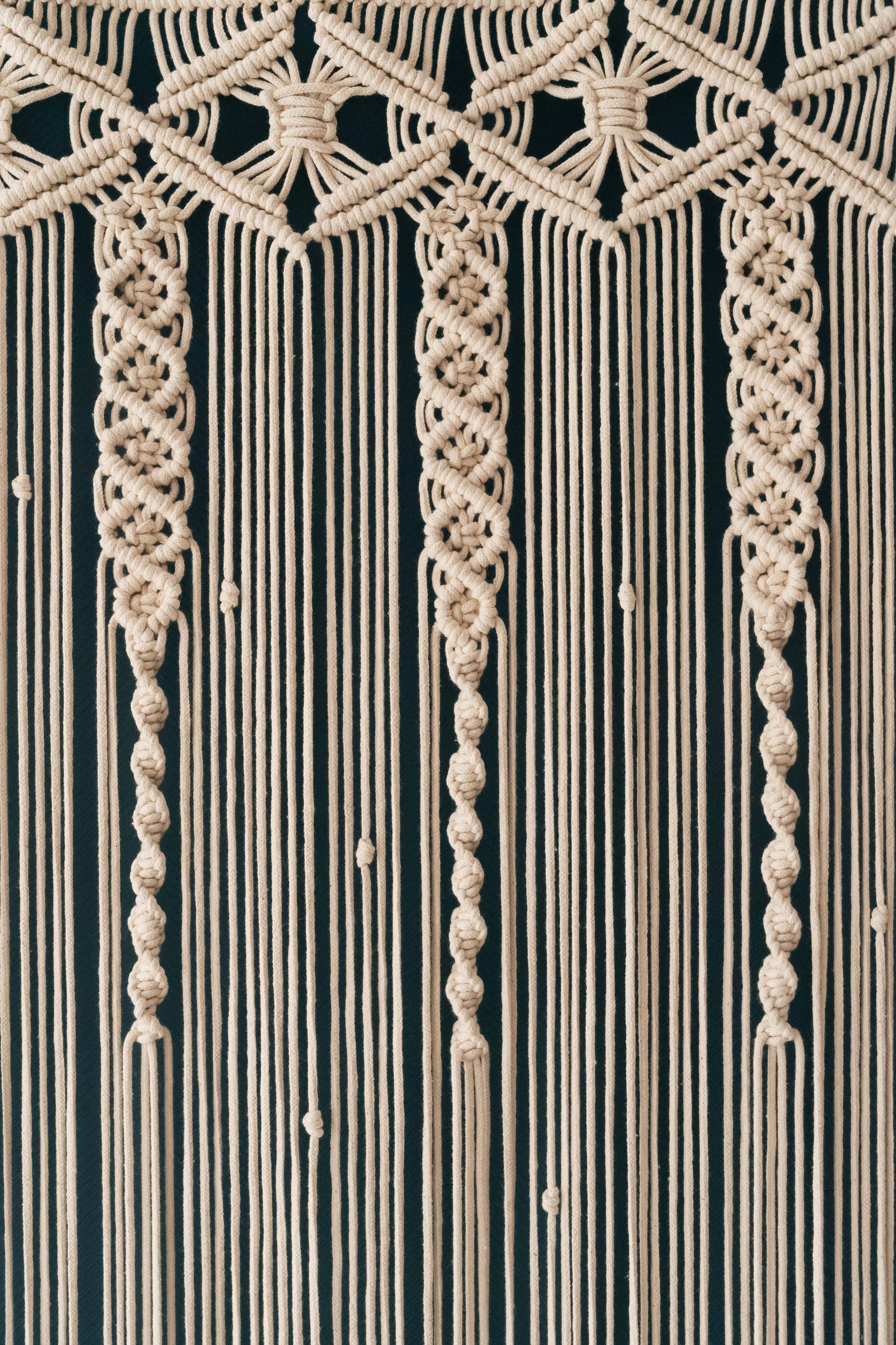 BeanDaikon – wholesale Curtain – Macrame Curtain C064