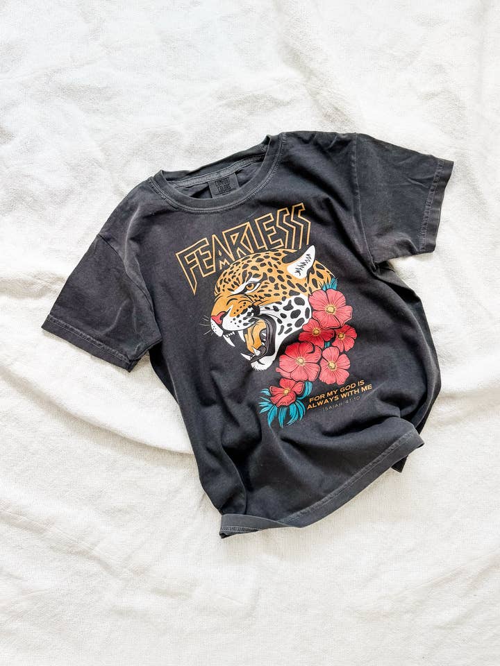 FEARLESS tee for wholesale by June+Grey