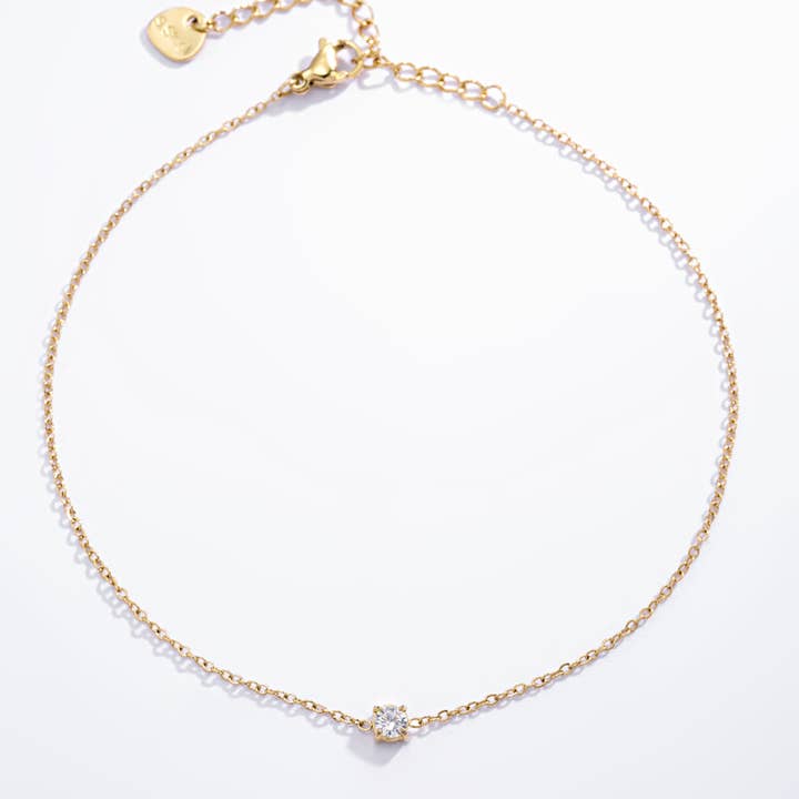 BYREN | ÉLINE L'ATELIER - Wholesale Anklet - 624RX10 stainless steel ankle chains