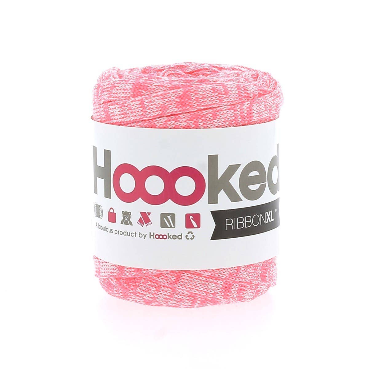 Hoooked Yarns - Venta al por mayor Hilos - Ribbon XL Neon - Hilo neón grueso y vibrante19