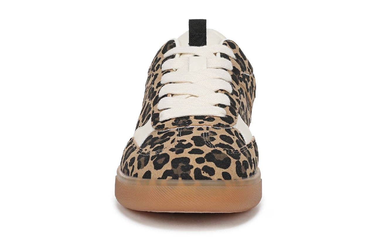 Leopard Blowfish Malibu Damen Leopard Braun Schnürsneaker - Tastic für den Großhandel auf Faire3