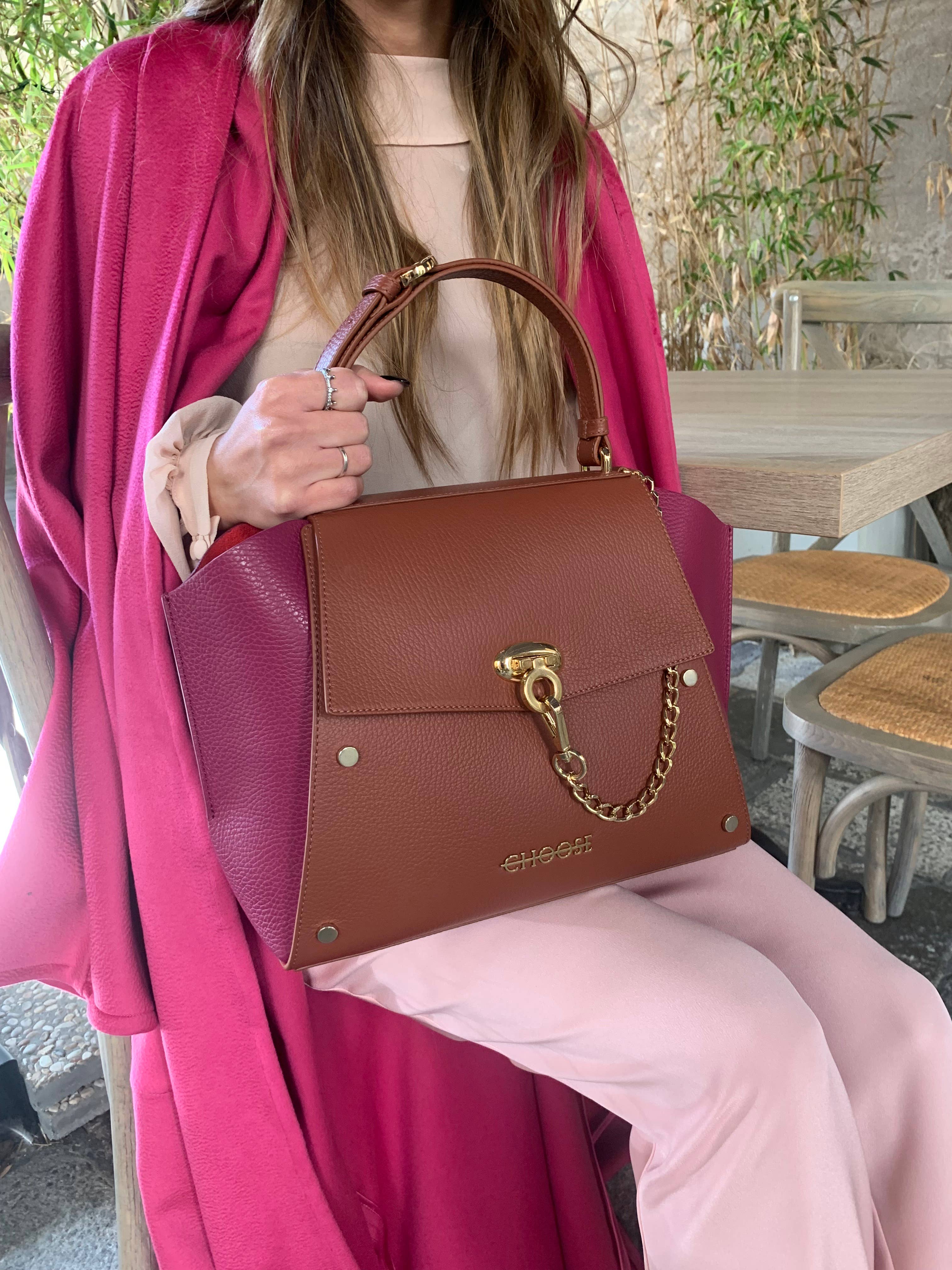 Choose - Wholesale Top Handle Bag - Women's - Baby Kate Bicolor2