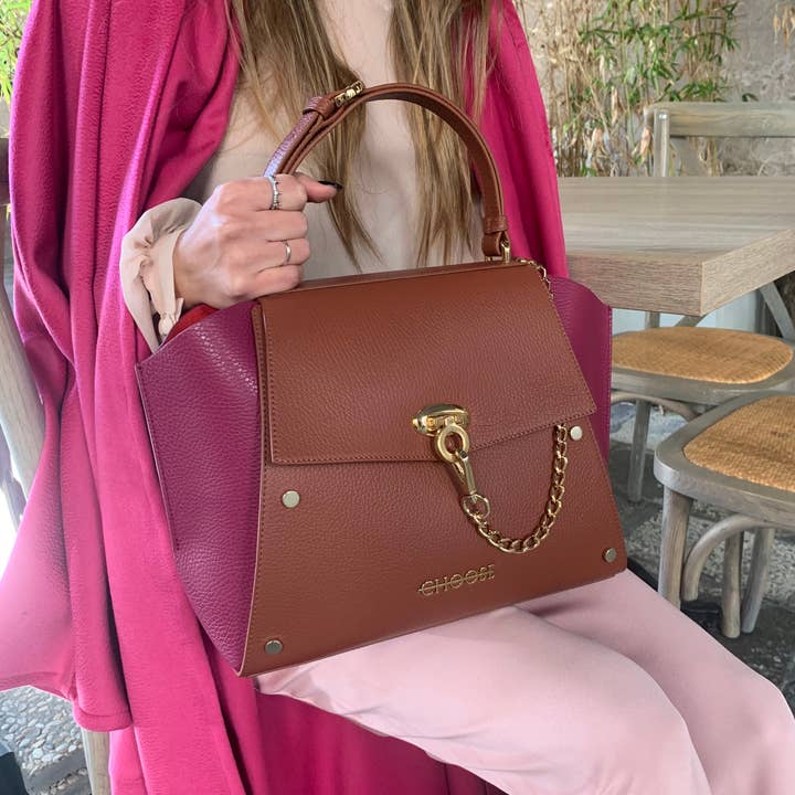 Choose - Wholesale Top Handle Bag - Women's - Baby Kate Bicolor2