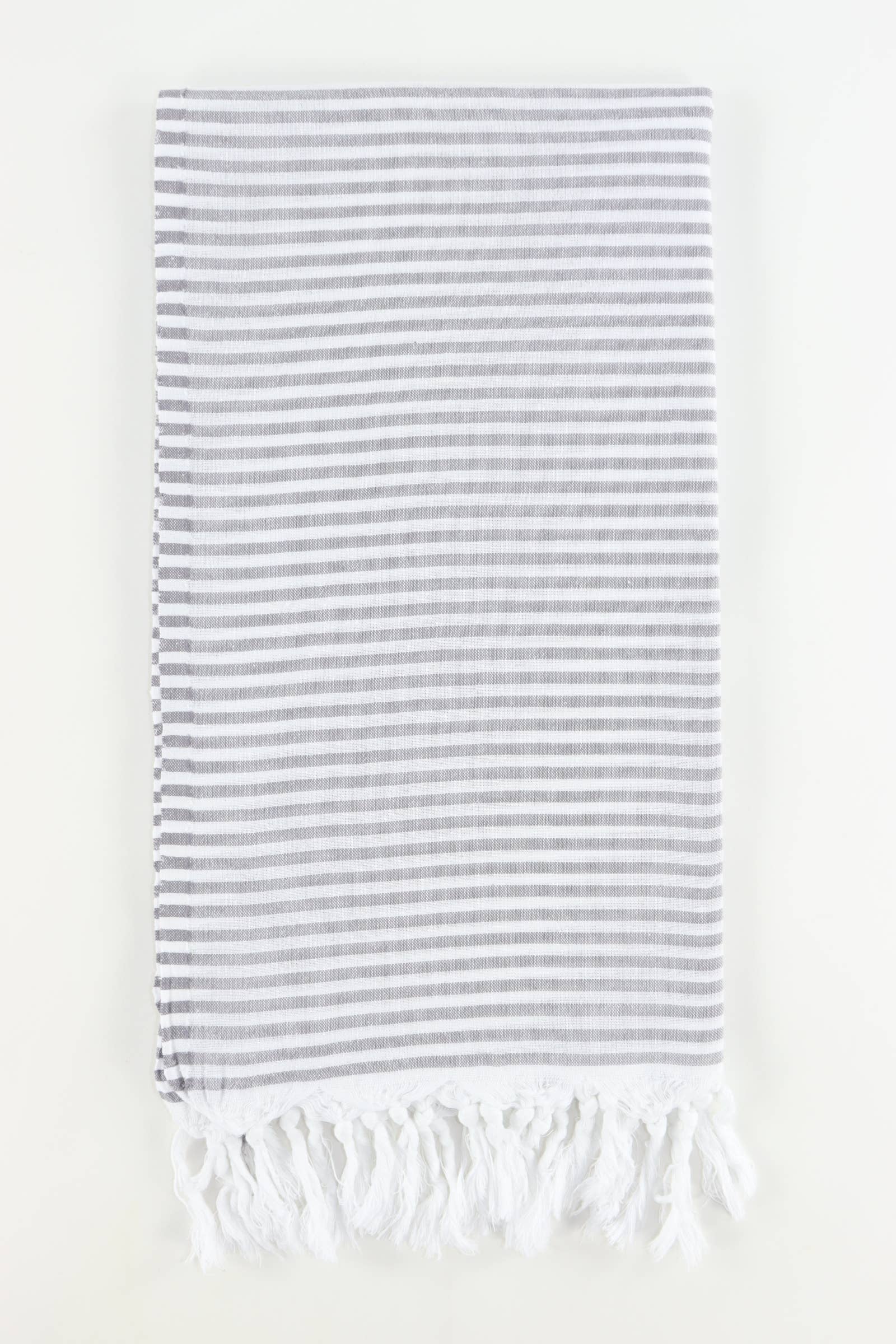 TURKISH LINEN & TOWELS - Wholesale Beach Towel - Premium Turkish Cotton Thin Striped Peshtemal Beach Towel18