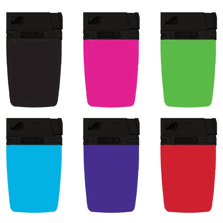 Novelty Brands - Wholesale Retailer Display - Home & Living - Smokezilla Refillable Thin Cig Pack Lighter - 12/Display3