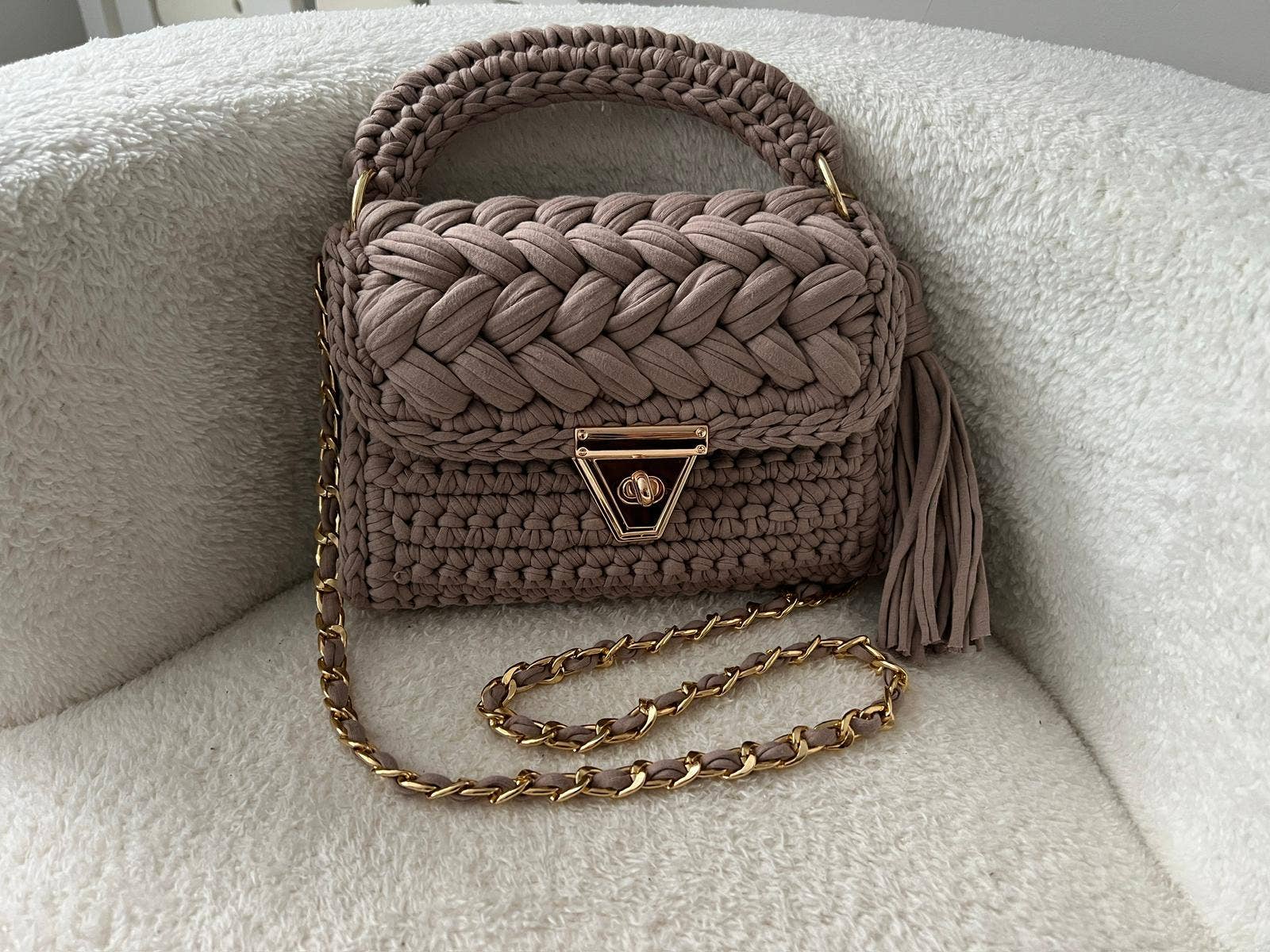 CHQEL - Wholesale Clutch Bag - Women's - CHQEL Evening Clutch Bag for Women, Handmade Crochet Purse1