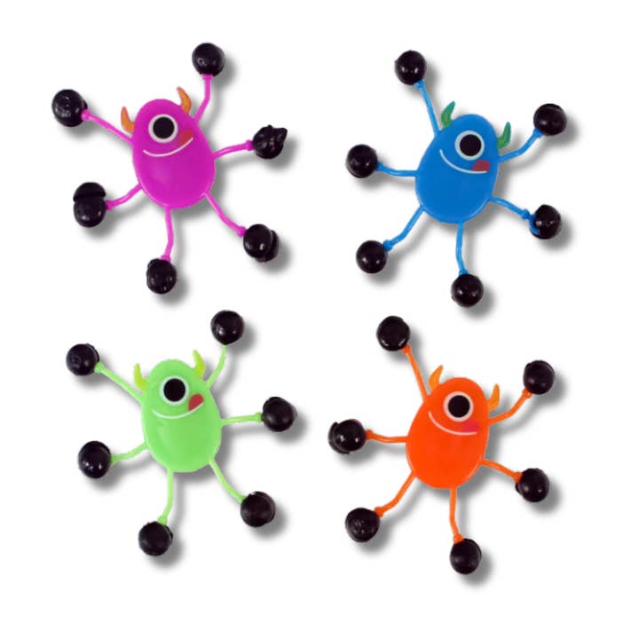 Pagdee Kids Juniors – wholesale Wall decor – Kids & Baby – Sticky Monster Wall Crawler Toy For Kids - Assorted