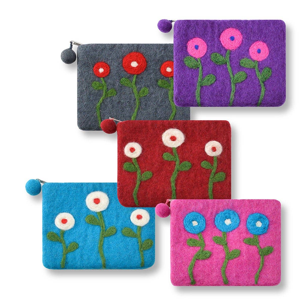 BNB Crafts Inc. - Wholesale Coin Purse - Women's - Three Needle Flower Coin Purse1