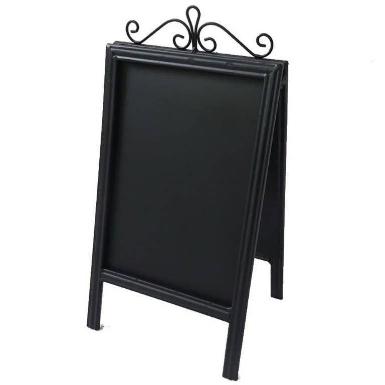 Vacchetti - Wholesale Chalkboard - Double Rectangular Metal Blackboard CM17x19.5h310