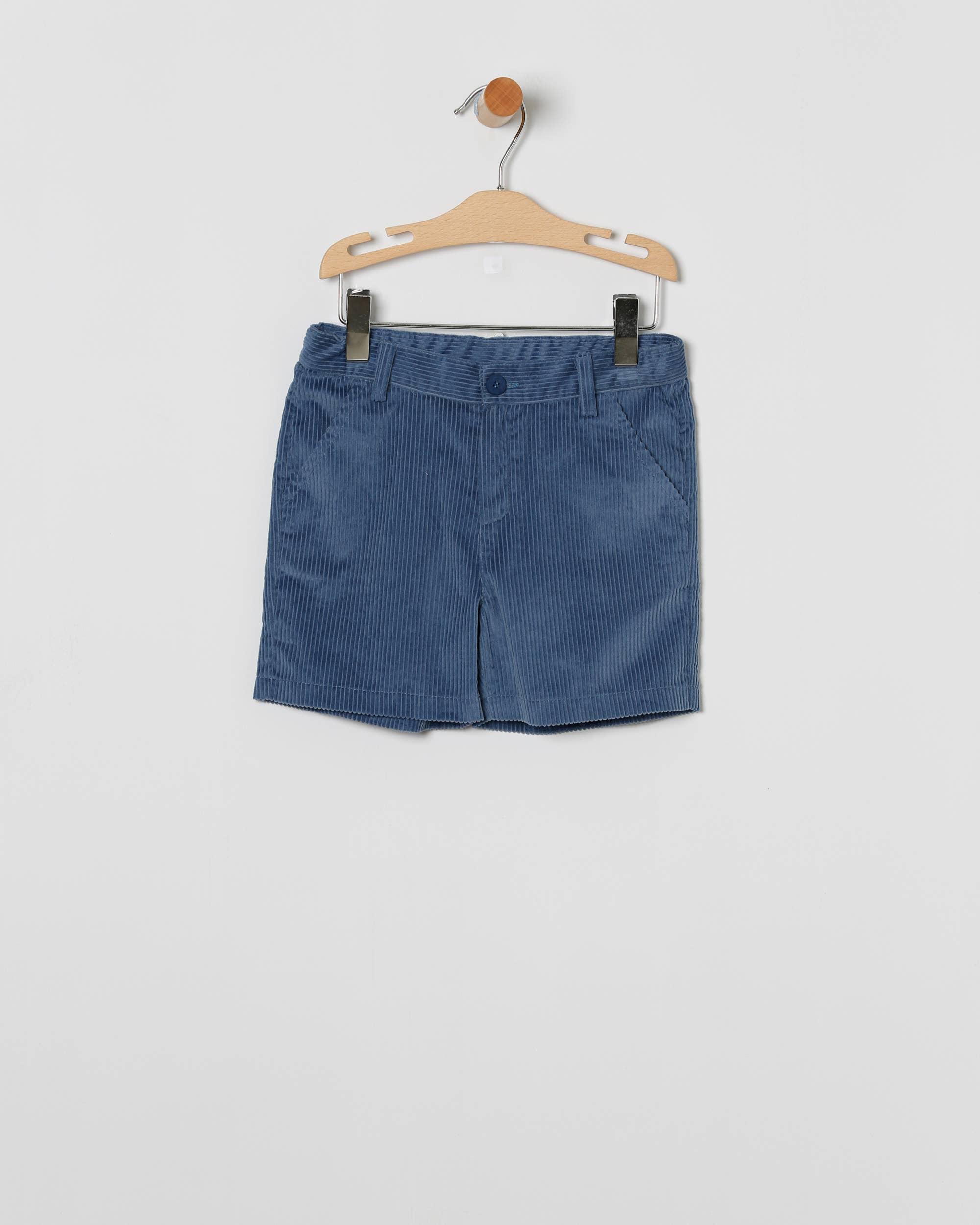 CLOUDY BLUE Plaid Bermuda Shirt for wholesale on Faire3