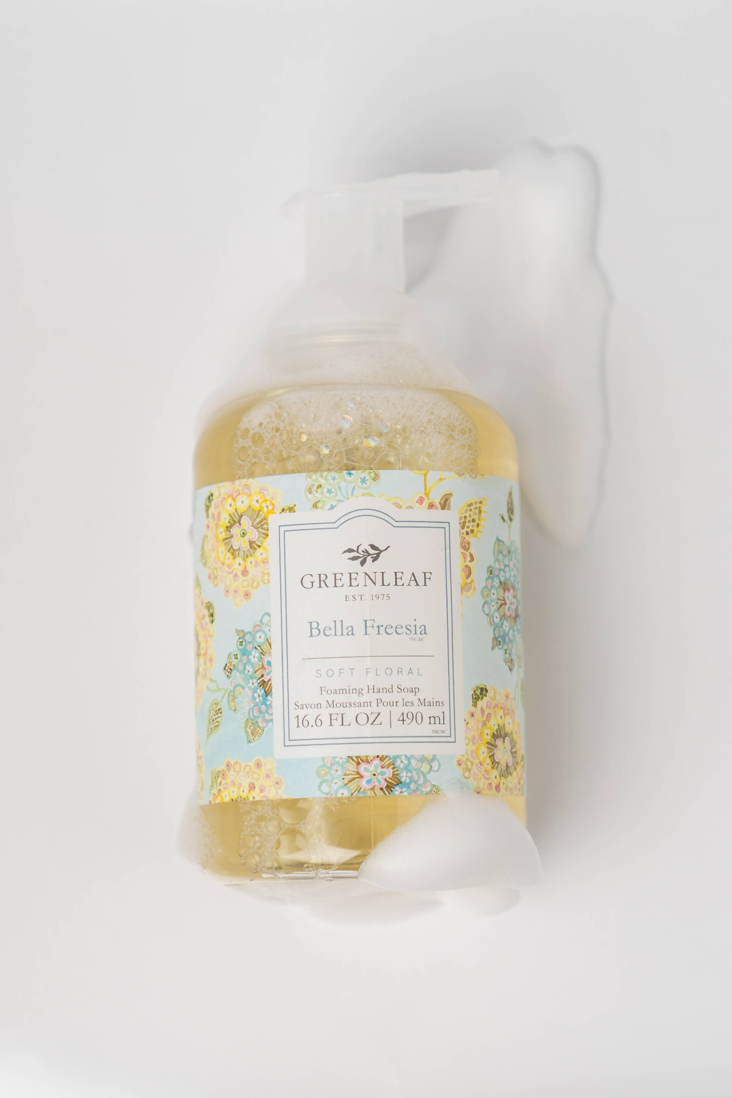 Greenleaf Gifts - Wholesale Hand Soap/Wash - Bella Freesia Foaming Soap 4 Pack4