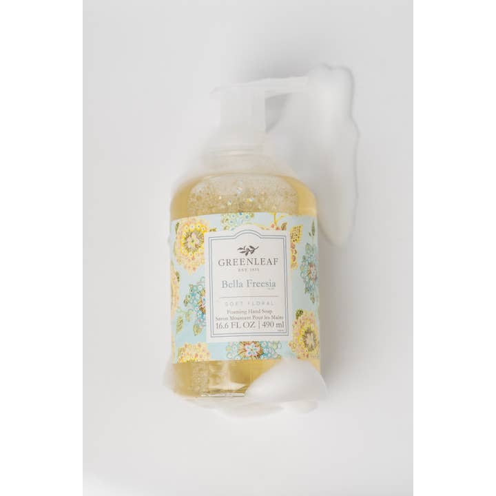 Greenleaf Gifts - Wholesale Hand Soap/Wash - Bella Freesia Foaming Soap 4 Pack4