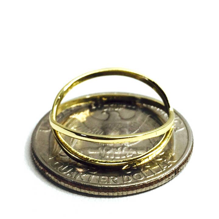 Modern Opus – Großhandel Band/Stapelring – X Ringe RN201652