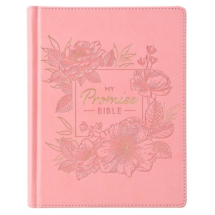 KJV My Promise Bible Faux Leather HC, Pink for wholesale by Christian Art Gifts