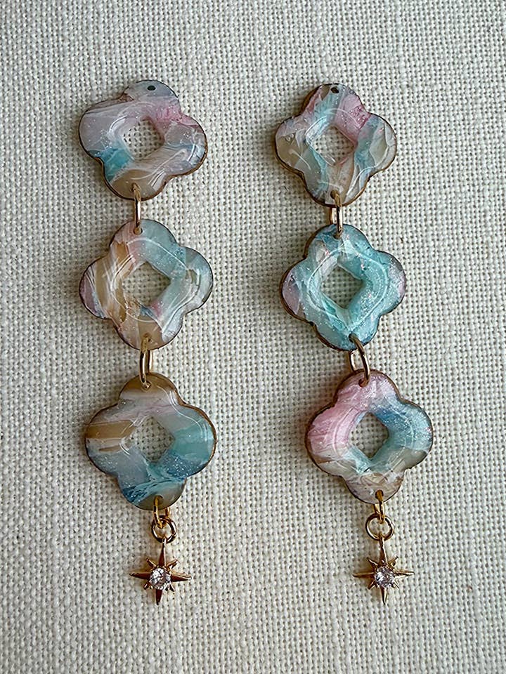 Fleur | OĂč les Ă©toiles s'attardent pour la vente par LunaCrab.ClayCo