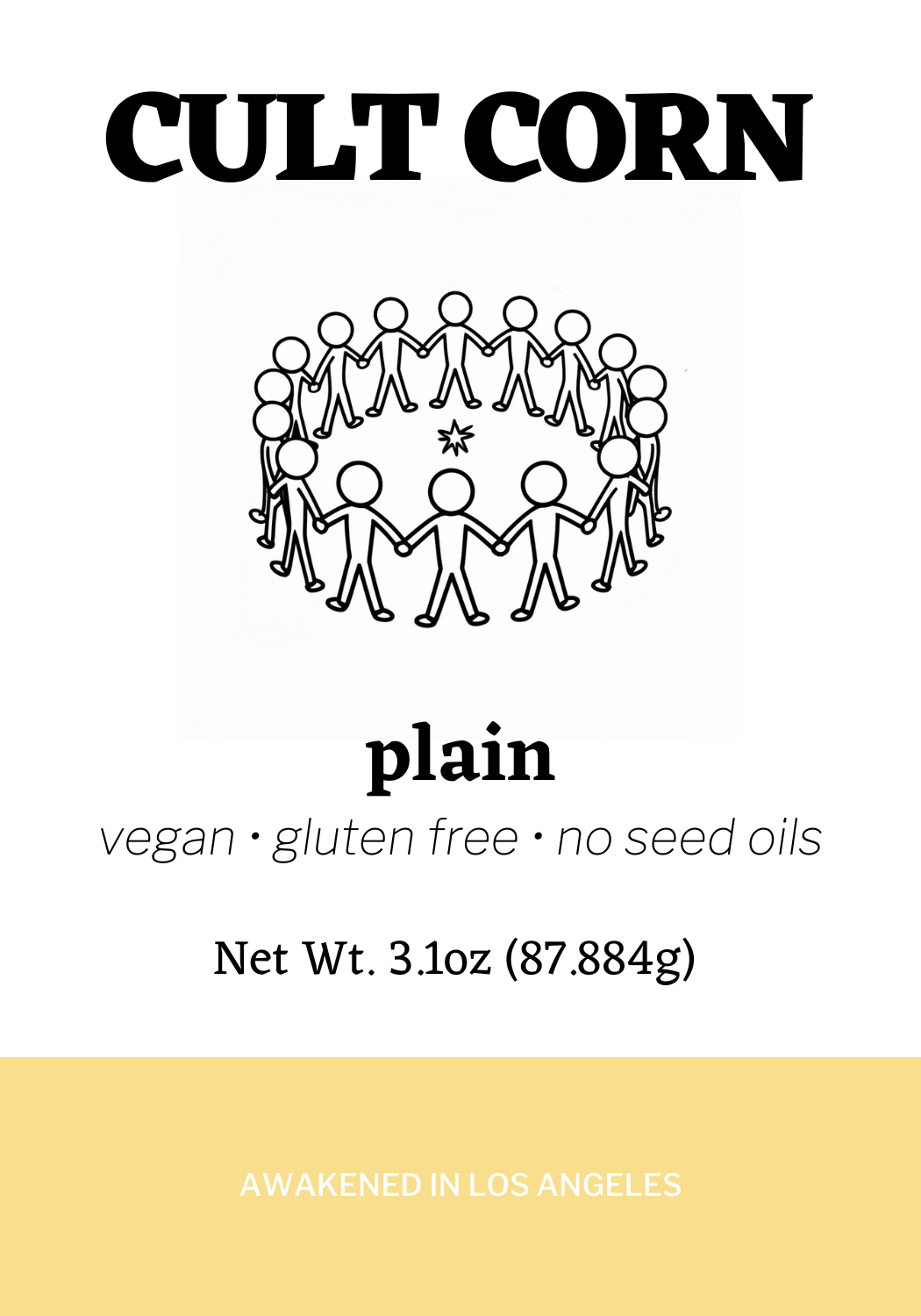 CULT CORN - Wholesale Popcorn - Mixed Case of Popcorn with Savory, Spicy, Plain and Herby8