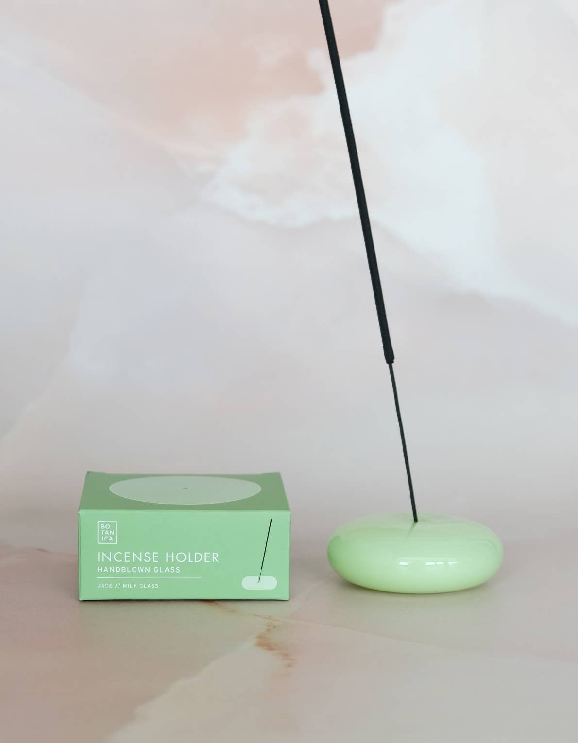 BOTANICA - Vente Porte-encens - Porte-encens en verre à bulles1