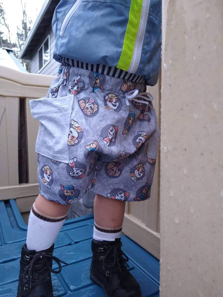 Boys Harem Shorts for wholesale by Athena's Custom Design