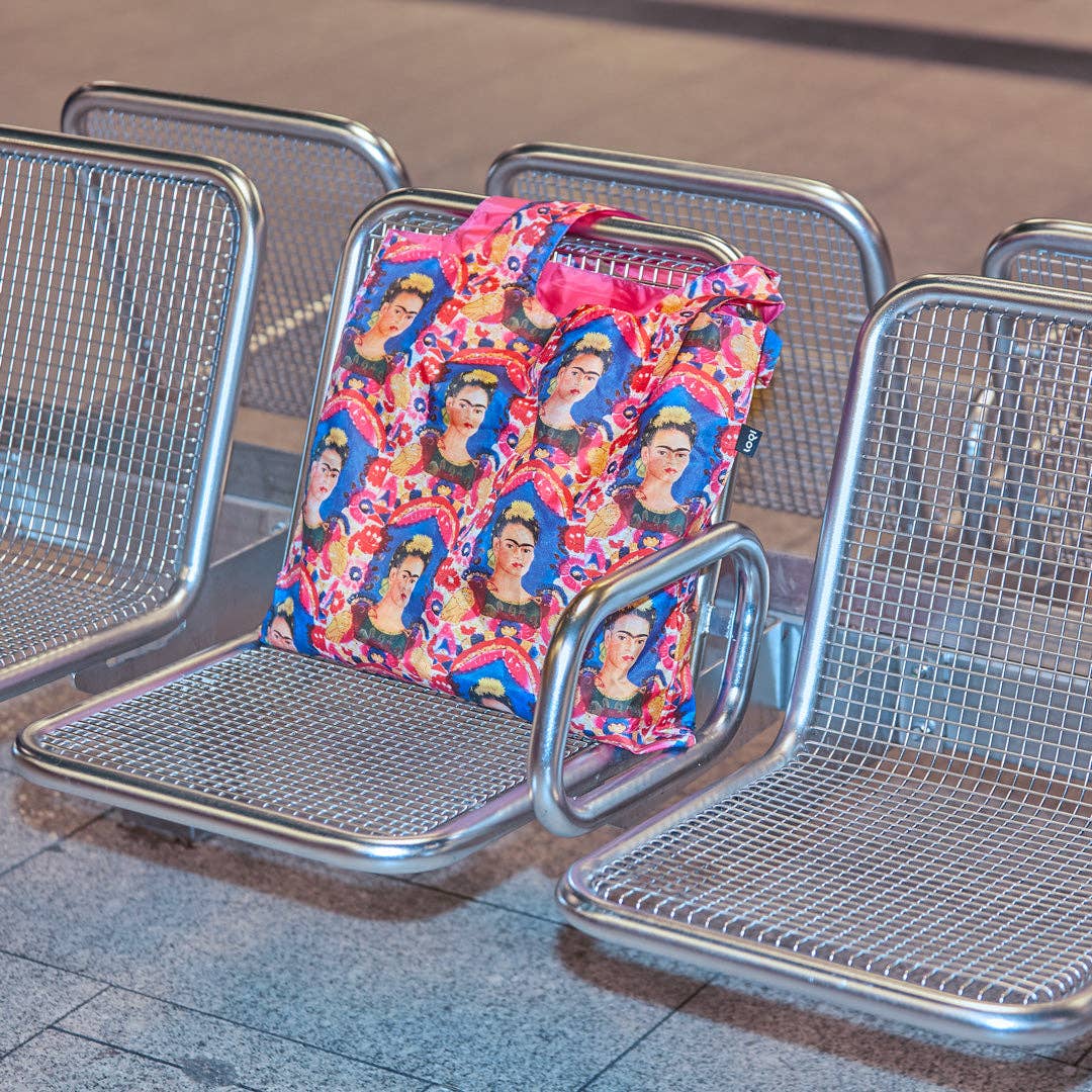 LOQI LLC - Wholesale Tote Bag - Unisex - FRIDA KAHLO The Frame Recycled Bag1