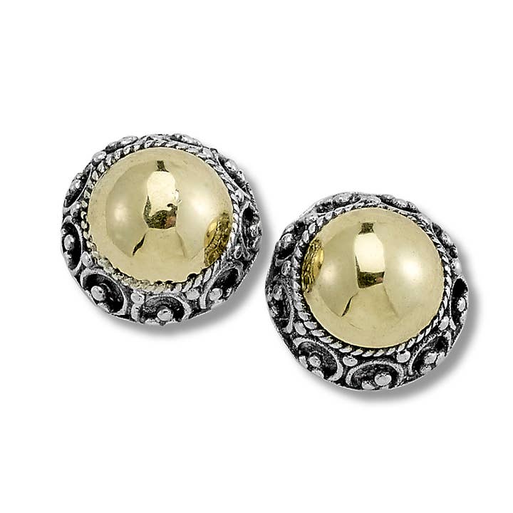 Brincos SS/18k por atacado de Eli Pebble