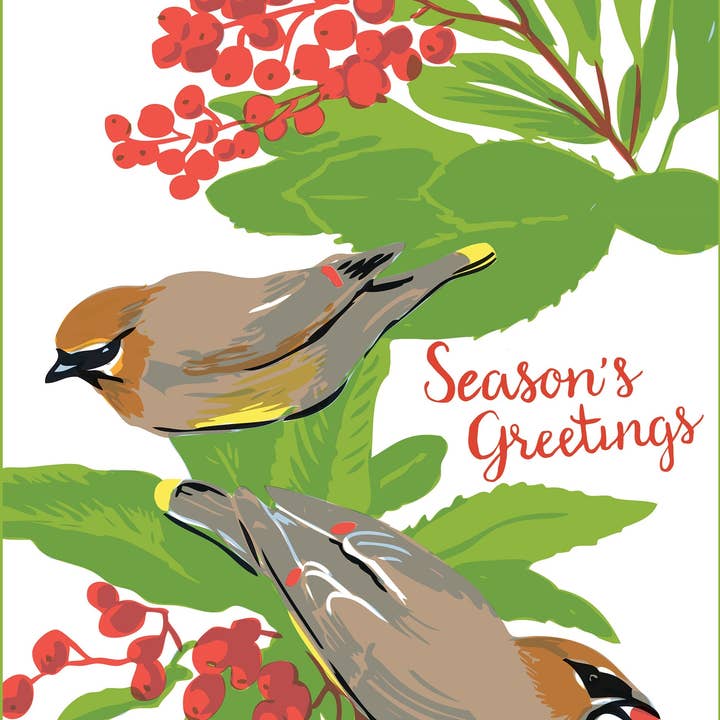 RHO-94 Cedar Waxwing & Toyon - Season's Greetings Art Print et autres tendances Résultats pour paillis cèdre pour terrain jeux en vente B2B. Retours gratuits et paiement à 60 jours sur Faire sur Faire.
