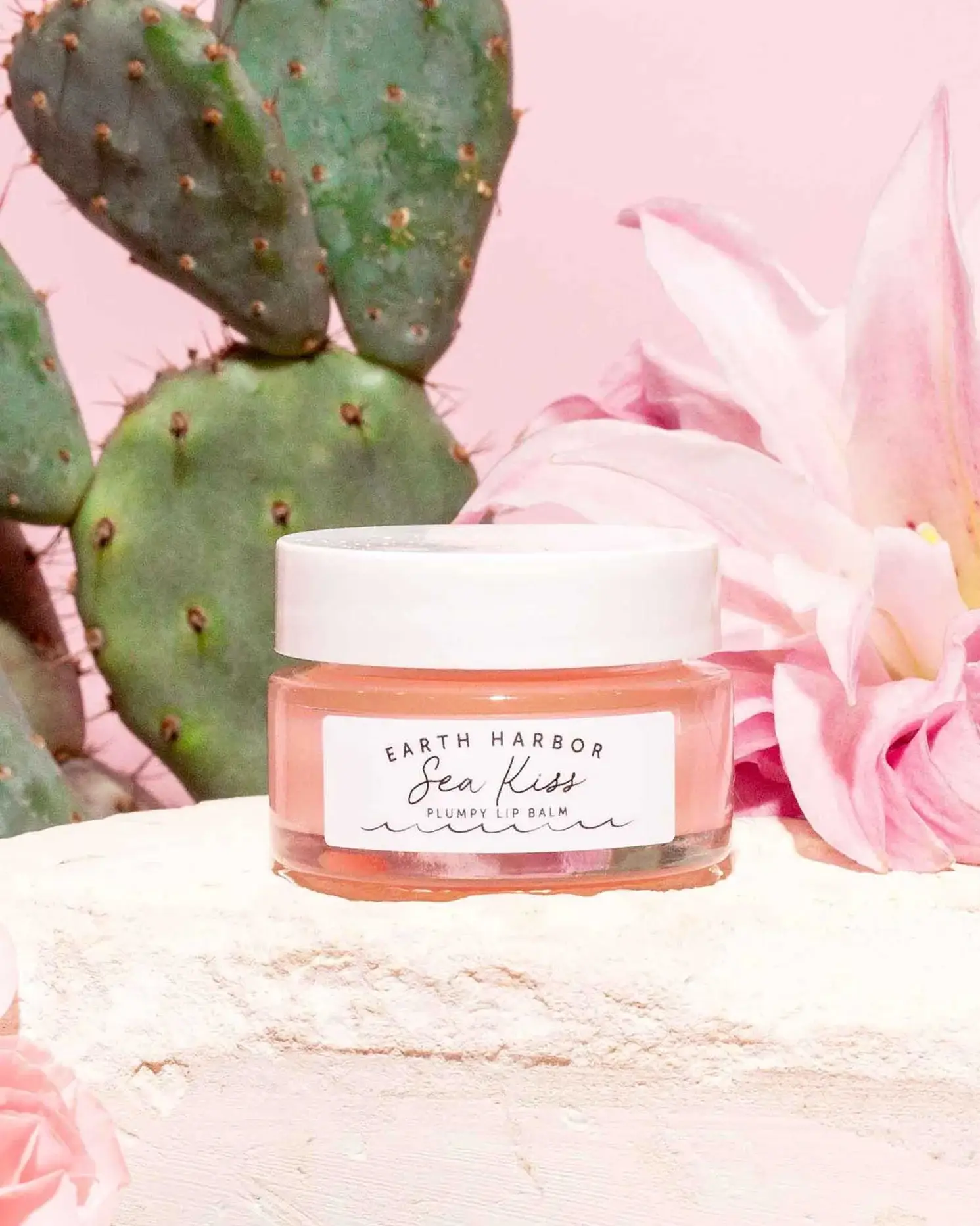 Earth Harbor Naturals - Vendita all'ingrosso Burro di cacao - SEA KISS Balsamo Labbra Rimpolpante6