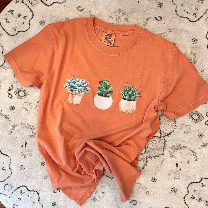 T-Shirt mit Sukkulenten für den Großhandel von Simply Midwest