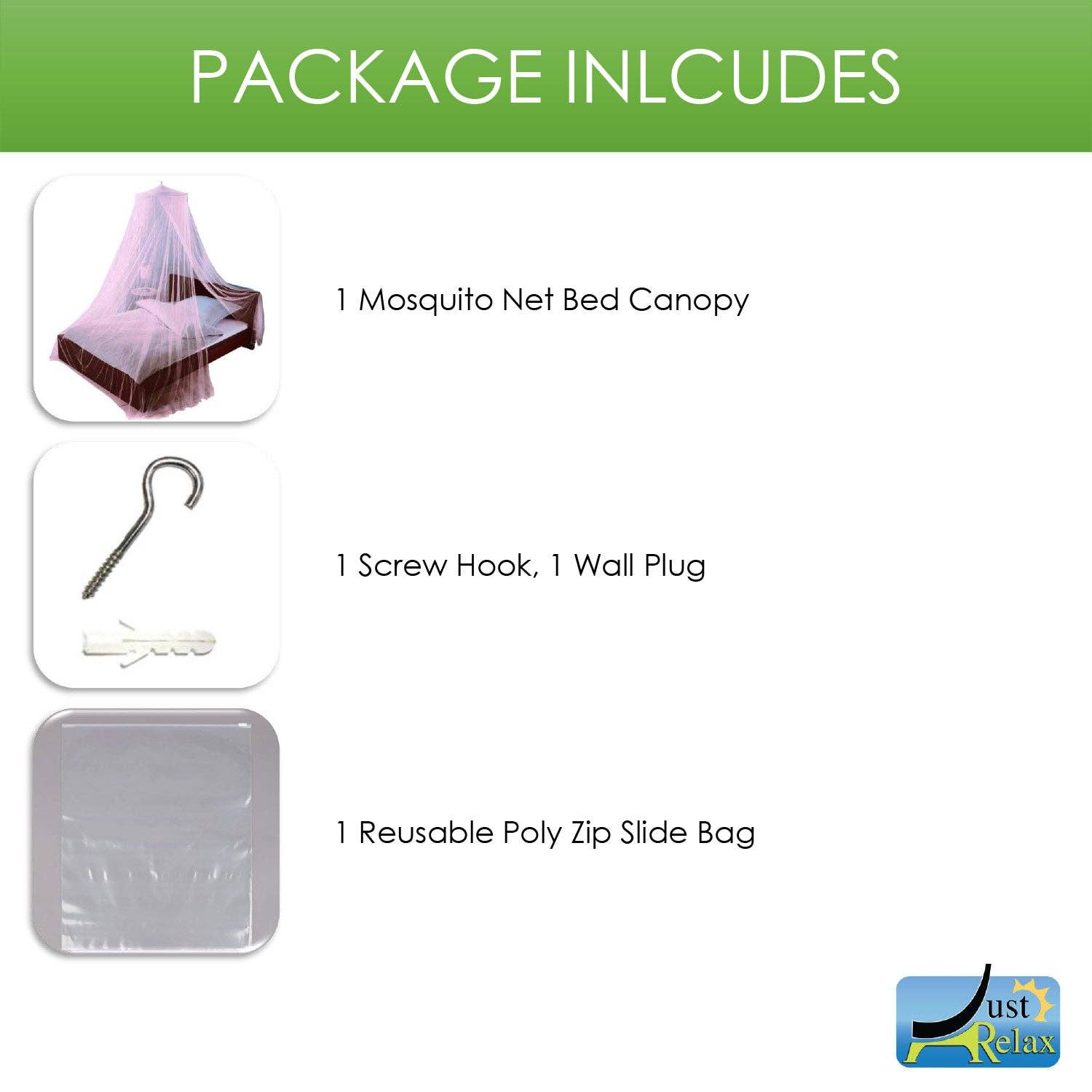 ShopBobbys - Wholesale Bed Canopy - Kids & Baby - Just Relax Elegant Mosquito Net Bed Canopy Set, Pink, Twin-Full1