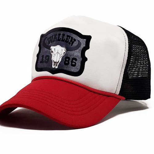 "Wallen 1986" Premium Snapback Trucker & Unisex Baseball Cap for wholesale by Peace and Dozen Inc